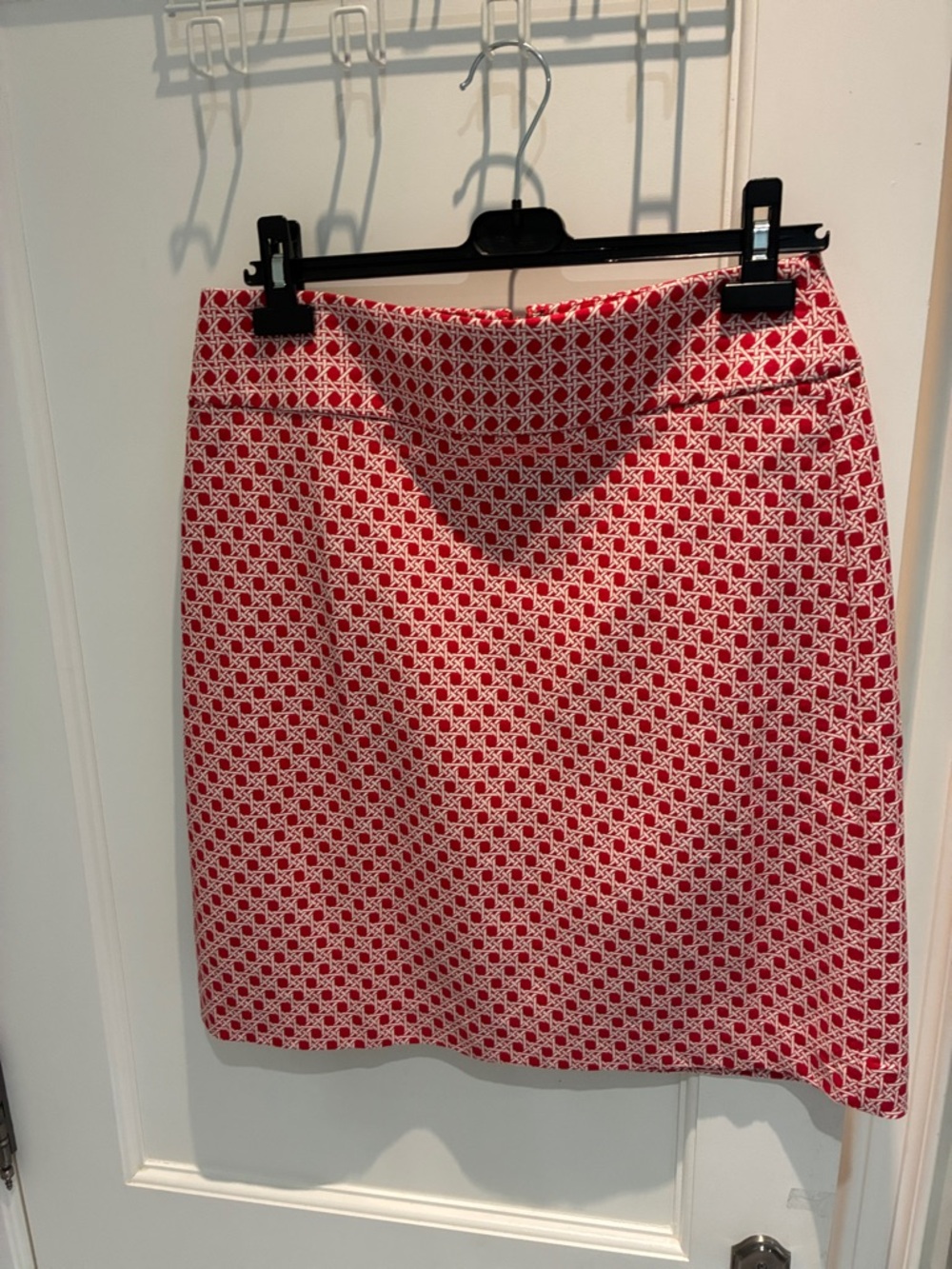 BNWT Talbots Women's Red Patterned Skirt⭐️